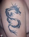 tribal dragon tats image design